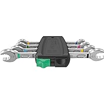 Amazon.co.jp: WERA ヴェラ 4本組両口スパナセットJOKER 020314