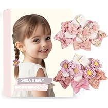 Amazon | BIANHUAN ヘアゴム リボン 髪ゴム ヘアアクセサリー 20点