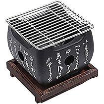 Amazon | 七輪 一人用 練炭コンロ 和風 卓上バーベキューコンロ