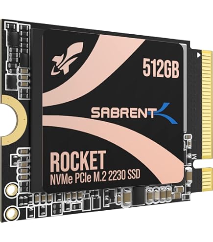 Sabrent 512GB Rocket NVMe PCIe M.2 2242 DRAM-Less Low Power