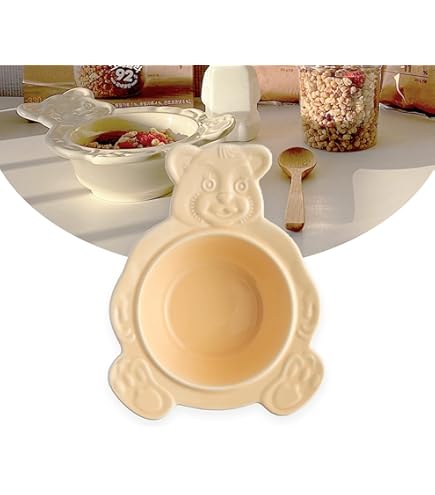 Amazon.co.jp: TAKEY韓国インテリア ベアーボウル、韓国食器 かわいい