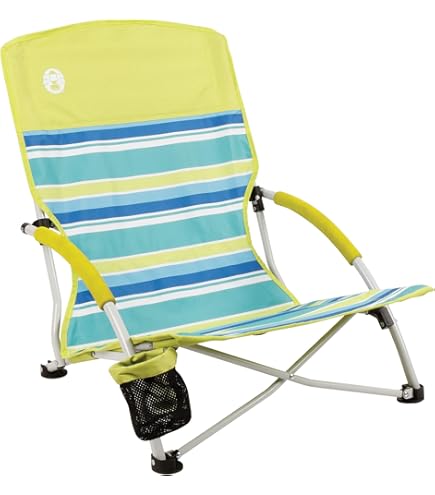Chaby International - Cabana Beach Deluxe 5-Pos Backpack Beach Chair Bold Stripe