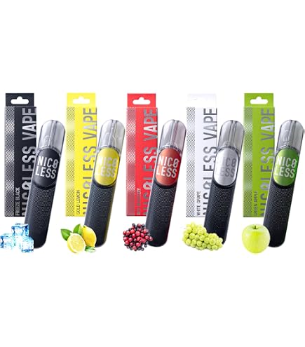 Amazon.co.jp: NICOLESS Vape White Grape, NICOLESS Vape White