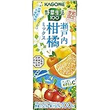 カゴメ 野菜生活100季節限定瀬戸内柑橘ミックス195ml ×24本