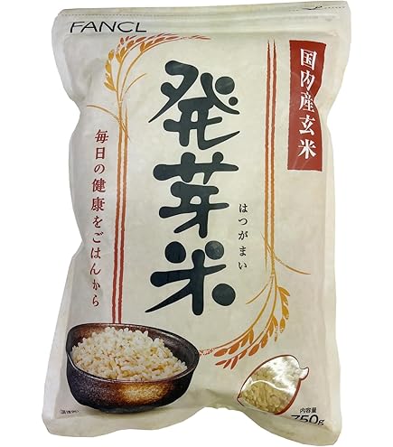 Amazon.co.jp: FANCL 発芽米 750g×8袋 : 食品・飲料・お酒