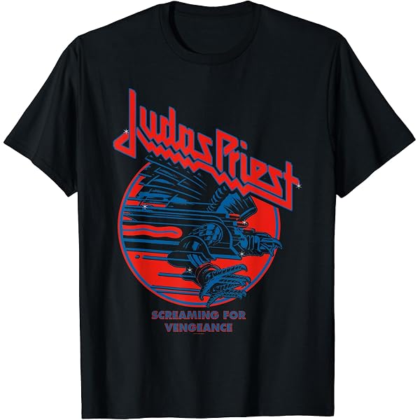 Amazon | Judas Priest Invincible Shield Holiday 長袖Tシャツ | T