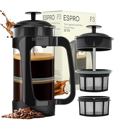 Amazon｜Frieling 18/10 ステンレススチール French Press 艶消し色 (3