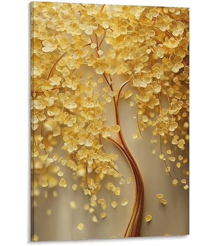 Amazon.co.jp: アートパネル 風水 絵 玄関 油絵 絵画 金運アップお