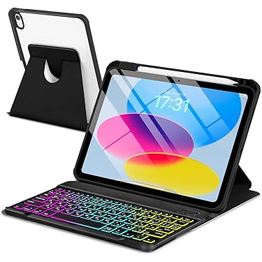 イタリアデザインでお洒落♪❤ペン収納ホルダー付き❣iPadケース＆キーボード FLEXIELD ペンホルダー付き スタンドケース【iPad mini 第6世代