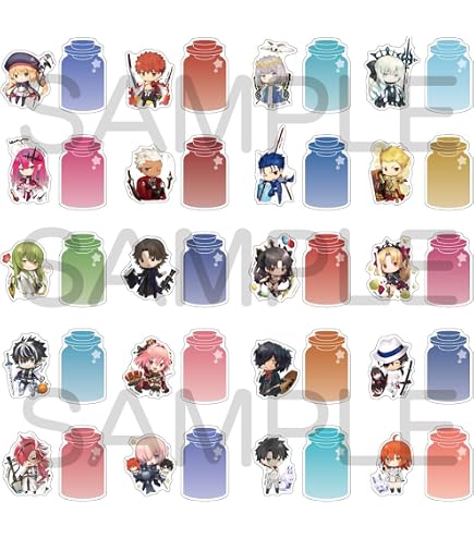 Fate zero フェイトゼロ ミニフォト シールコレクション ステッカー Amazon.co.jp: アルジャーノンプロダクト Fate/Grand Order きゃらと