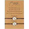 Me&Hz Pinky Promise Bracelet Sunflower/Cross/Heart/Compass Matching Couple Friendship Bracelets Mother Daughter Best Friend G