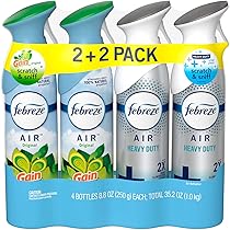 Amazon.co.jp: ファブリーズ エアフレッシュナー 4パック