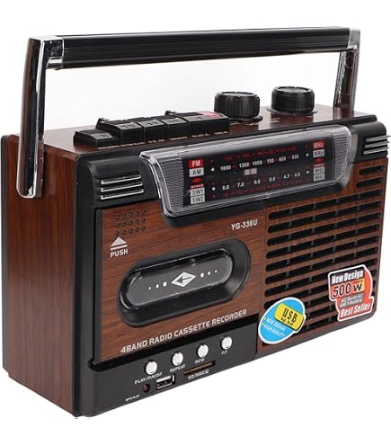 Amazon.co.jp: Studebaker Portable Retro Home Audio Stereo AM/FM