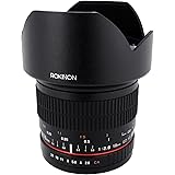Rokinon 10mm F2.8 ED AS NCS CS Ultra Wide Angle Lens Canon EF-S Type for Canon Digital SLR Cameras (10M-C)