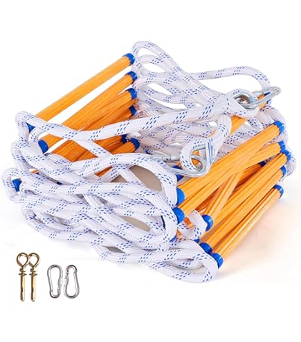 Amazon｜緩降機 スローダン125 ロープ長8m 消防科学研究所 避難