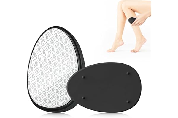 脱毛器 擦るだけ『業界注目！痛くない次世代モデル』 無痛脱毛器 角質除去 ナノガラス 物理脱毛 手のひらサイズ 軽量 男女兼用 操作簡単 痛みゼロ 初心者向け 家庭用 自宅 出張 旅行 ギフトにも最適 日本語取説書付き オシャレ (Black)