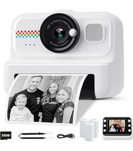 Canon ZV-123A iNSPiC S Instant Camera - Pearl White : Amazon.com