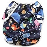 Tinker Tot Baby Reusable Swim Nappy - Small & Large Swim Nappies; Adjustable, Washable; Child, Toddler and Baby