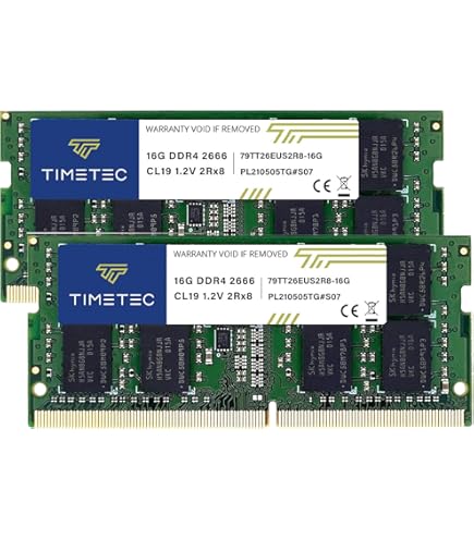 TIMETEC 32GB DDR4 PC3-21300 メモリー Amazon | Timetec 32GB KIT(2x16GB) ノートPC用メモリ DDR4