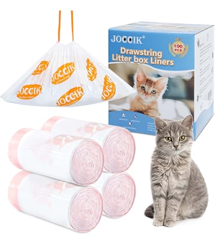 20 Count Waste Bags For Self-Cleaning Cat Litter Box, Replacement