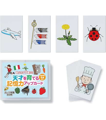Amazon.co.jp: 1200枚のカードで言葉が育つ！「かな絵ちゃん 日本語