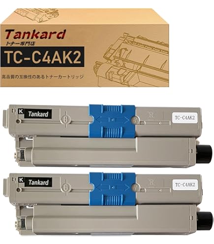 Amazon | OKI トナーカートリッジ(大) ブラック TC-C4AK2 | Oki