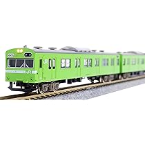 nariyosi【新品未走行】JR103系関西形 岡山色 H4編成 GM JR103系（関西形・ウグイス・NS407編成）4両編成セット（動力