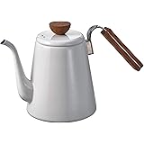 HARIO(ハリオ) ホーロー ドリップ ケトル ボナ 800ml IH対応 BDK-80-W