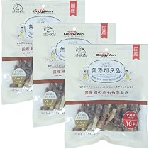 Amazon.co.jp: ドギーマン 無添加良品 国産鶏の赤もも肉巻き 16本×3