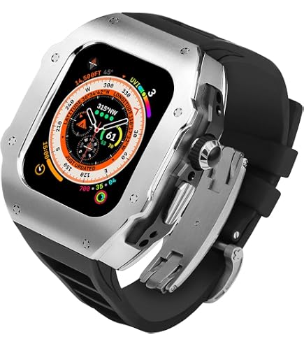 Amazon.co.jp: 高級チタンケース for Apple Watch Ultra 2 男性 