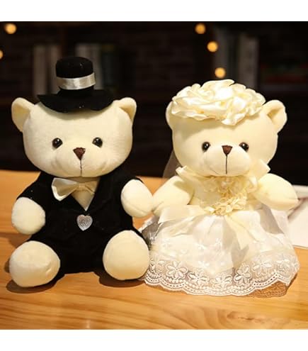 Amazon.co.jp: テディベア 結婚式 ウェディングベア ぬいぐるみ 昼寝