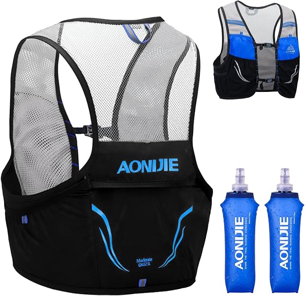 TRIWONDER Trail Running Bag, Hydration Pack, Trail Running Vest, Marathon Backpack, Running Backpack - 1
