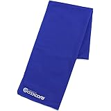 Coolcore(クールコア) 冷感メカニズム スポーツタオル ブルー 30cm×110cm