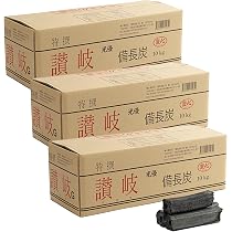 Amazon.co.jp: 光優 讃岐備長炭 30kg オガ炭(4角) 灰が少ない 高火力