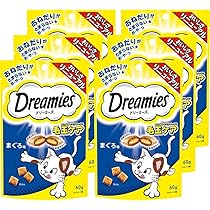 Amazon | AMZTOP ドリーミーズ 猫用おやつ 毛玉ケアまぐろ味 60グラム