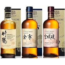Amazon.co.jp: 特選ウイスキー3本セット 竹鶴 余市 宮城峡 各700ml