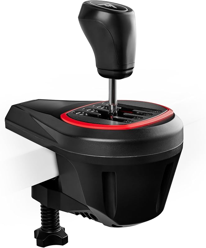 【国内正規品】Thrustmaster TH8S シフター - PC、PS4、PS5、PS5 Pro、Xbox One、Xbox Series X|S 対応の高精度 H パターン シフター