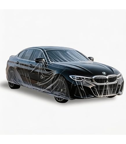 Amazon.co.jp: 自動車養生ディスポカバー Lサイズ 1枚 車養生カバー