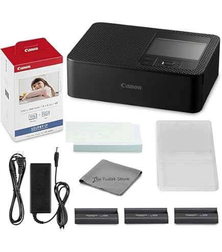 Amazon.co.jp: KCMYTONER Canon Selphy CP1500 CP1300 インクと用紙