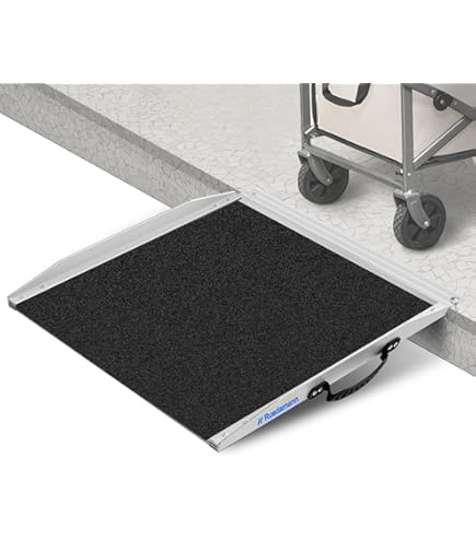 バリアフリー 段差解消 車椅子用 アルミスロープ 長さ：122cm Amazon.co.jp: バリアフリー 段差解消 車椅子用 アルミスロープ 長さ