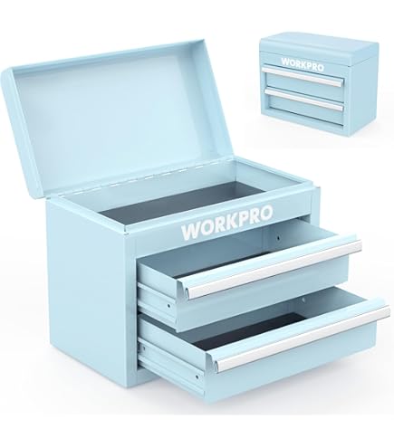 1個 ハードメタルツールボックス、オーガナイザー手持ち式ロック