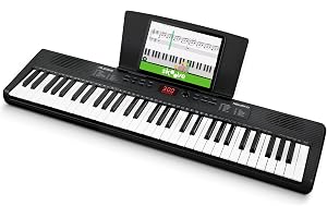 Alesis キーボード ピアノ 61鍵盤 スピーカー内蔵 ポータブル 初心者向…