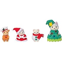 EPOCH - 赤ちゃんハッピークリスマスセット EPOCH Sylvanian Families Baby Happy Christmas Set JAPAN