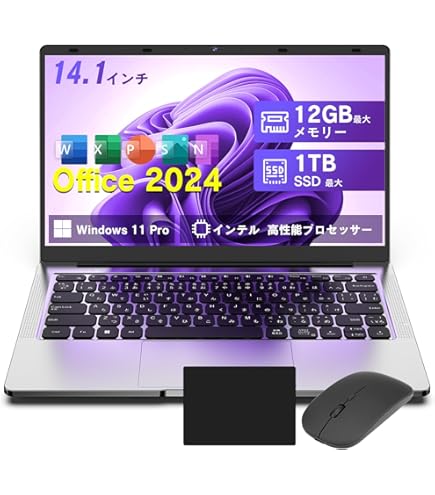 Amazon.co.jp: VETESA パソコン ノート office 2024付き Windows 11