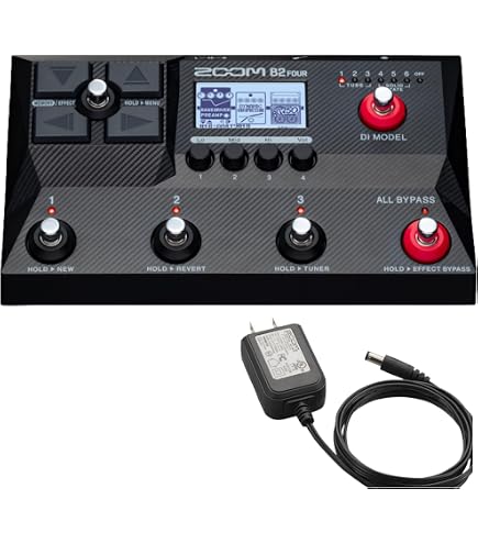 ■■【箱・電源ACアダプター付】ZOOM B3 ベース用マルチエフェクター Amazon | ZOOM ベース用エフェクト・アンプシミュレーター B3 | マルチ