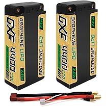 Amazon.co.jp: DXF 2S 7.6V 140C 4400mAh リポバッテリー LCG ハード