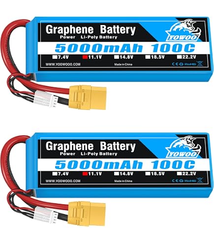 HRB 3S Batterie Lipo 11,1 V 5200 mAh 50 C avec Deans T pour Slash VXL, Slash 4x4 VXL, 1/10 Rally, XO-1 Supercar, E-Maxx Brushless, E-Revo Brushless et Spartan modèles HRB 3S Batterie Lipo 11,1 V 5200 mAh 50 C avec Deans T pour Slash VXL, Slash 4x4 VXL, 1/10 Rally, XO-1 Supercar, E-Maxx Brushless, E-Revo Brushless et Spartan modèles