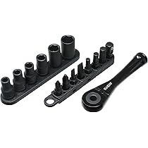 ラチェット&ソケットセット 日本製 楽天市場】DURATECH ソケットレンチセット 24点組 差込角6.35mm