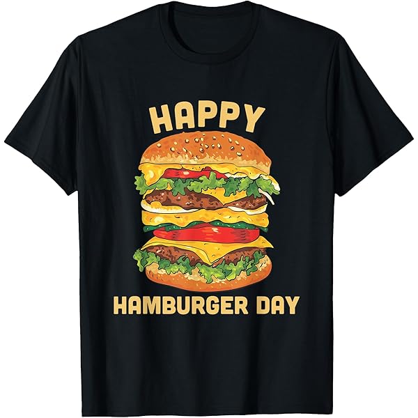 Amazon.co.jp: Double Cheeseburger T-Shirt (Hilarious Burger