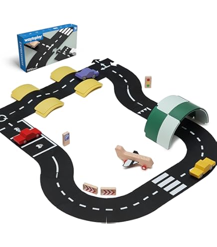 waytoplay 40 King of the Road 黒と白のストライプ 48 cm